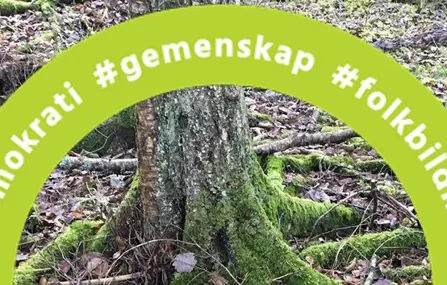 Logotyp Folkhögskolornas klimatnätverk