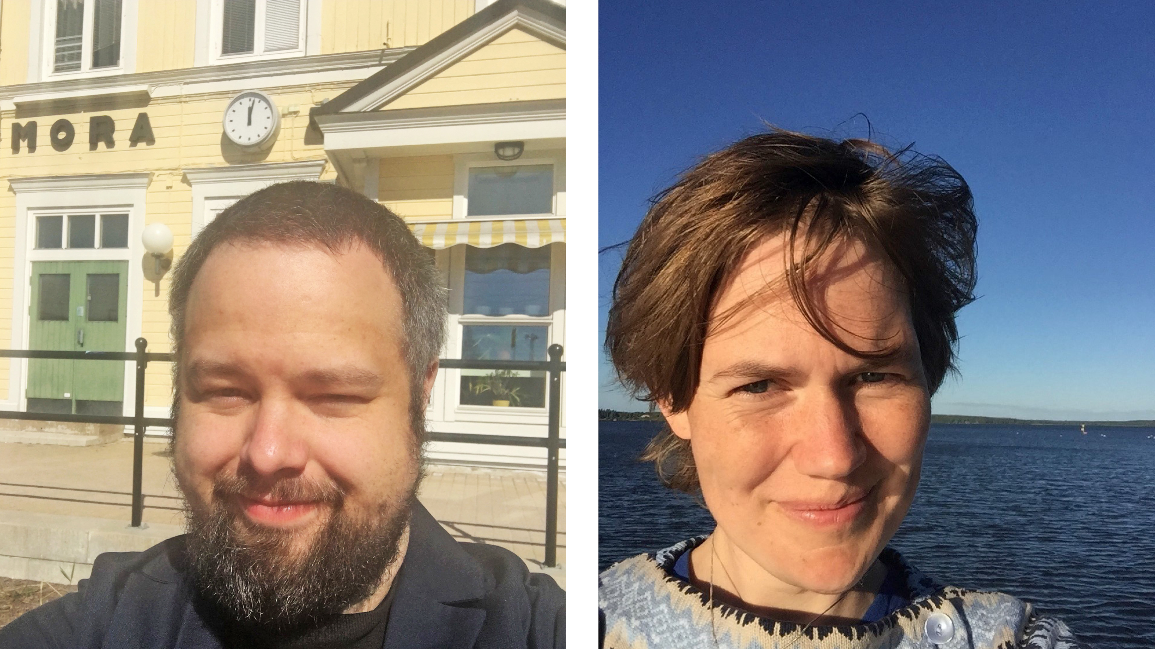 Johannes Blomqvist och Linda Forsberg arbetar som studie- och yrkesvägledare på folkhögskola.
