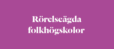 Rörelsefolkhögskolornas intresseorganisation, RIO folkhögskolor